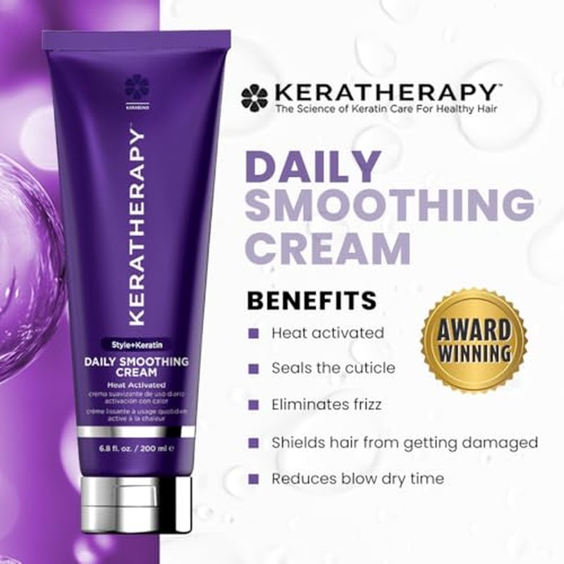 Keratherapy Daily Smoothing Cream - 6.8 fl. oz. Keratin & Oil Blend
