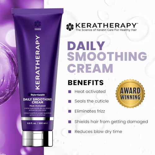 Keratherapy Daily Smoothing Hair Cream with Keratin & Collagen - 6.8 fl oz