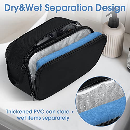 Wedama Toiletry Bag for Men - Waterproof Travel Dopp Kit