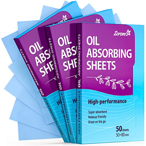 Oil Blotting Sheets for Face - 150 Sheets (3 Pack)