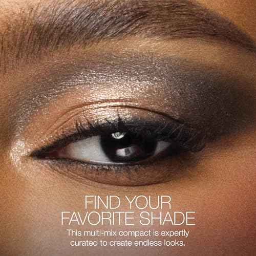 stila Pocket Play¢â Eye Shadow Palette | 5 Silky Powder Shades for Eyes, Face, Highlight & Contour | Compact, Travel-Friendly, Blendable Formula | Matte & Shimmer, Neutral & Bold Tones