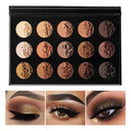 Nude Gold Eyeshadow Palette 15 Shades Matte Shimmer