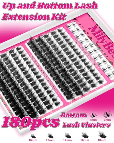 Cove Cluster Lash Extension Kit with Bottom Lashes & Bond Seal