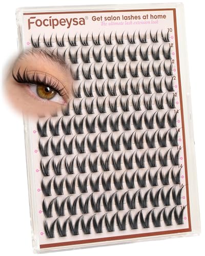 Focipeysa Wispy Manga Cluster Lashes 10-16mm C-Curl