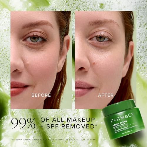 Farmacy Cleanse & Hydrate Duo - Makeup Remover Balm & Moisturizer Set
