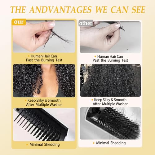 Burmese Curly Hair Bundles 14 16 18 Inch 3C4A Virgin Human Hair