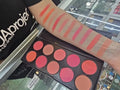 10 Color Powder Blush Palette - Blendable Matte Long Lasting