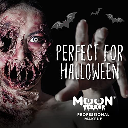 Moon Terror - Pro FX Liquid Latex - 1.69fl oz - SFX Make up for Halloween, Works with Fake Blood & Face Paint - Special Effects Make up