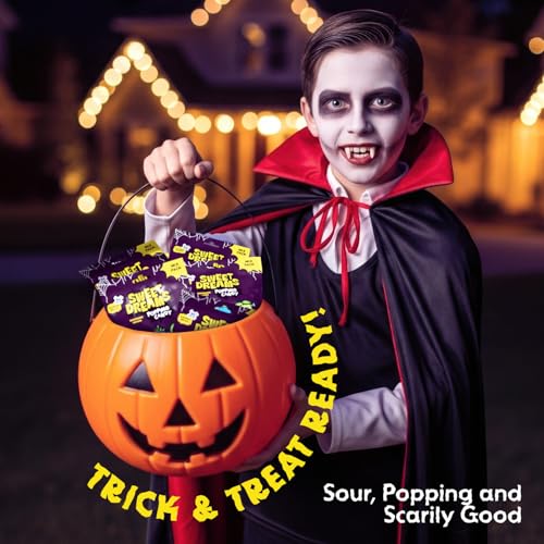 Sweet Dreams Spooky Ghost Popping Candy Mix - Sour Dip & Stickers