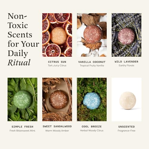 Volumizing Shampoo & Conditioner Bar Set for Fine Hair