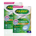 Polident 3 Minute Antibacterial Denture & Retainer Cleaner Tablets, 180 Count