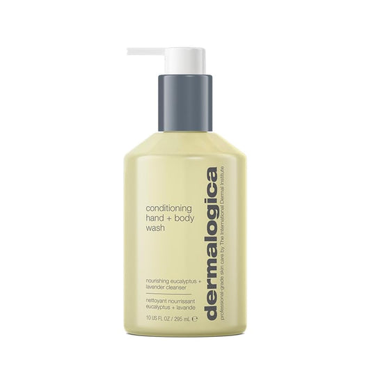 Dermalogica Conditioning Hand + Body Wash (10 Fl Oz) Shower Gel with Tea Tree Oil and Eucalyptus Oil - Gently Conditions and Cleanses
