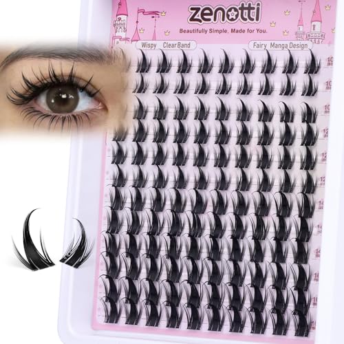 Manga Lash Clusters 10-16mm - Spiky Anime Eyelash Extensions 120PCS