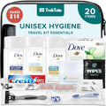 20-Piece Travel Toiletry Kit TSA Approved – Shampoo, Soap & More