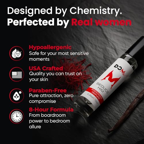 Seduce Him Do Me Pheromone Perfume for Women Long-Lasting Roll-On 0.34oz