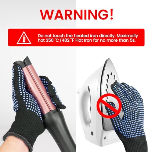 Heat Resistant Gloves for Hair Styling Tools | Sixriver