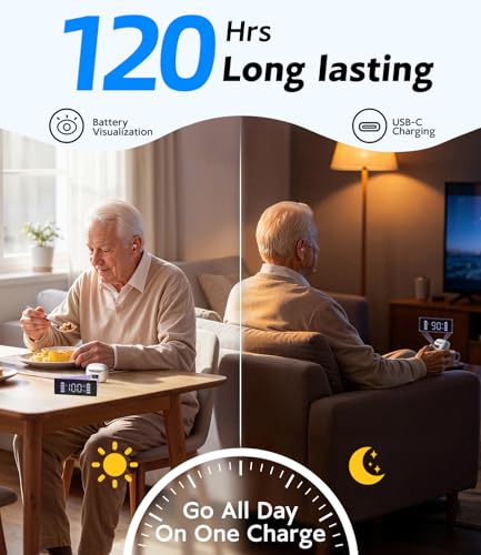 Rechargeable Hearing Aids for Seniors – OTC Digital Sound Cancellation