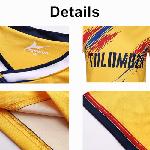 SURUIDA Unisex Soccer Jersey - Breathable Training Shirt