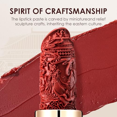 Catkin Moist Lipstick - Hydrating Red Matte with Vitamin E