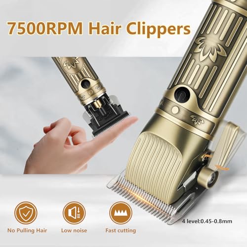 Saoilli Professional Hair Clippers & Beard Trimmer Set