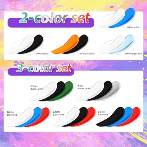YBUETE 3Pcs Face Body Paint Set - Halloween Costume Party