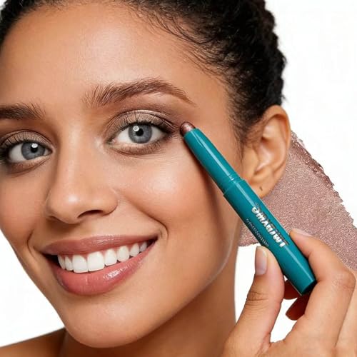Waterproof Eyeshadow Stick - Long-Lasting Cream Shimmer Eyeliner