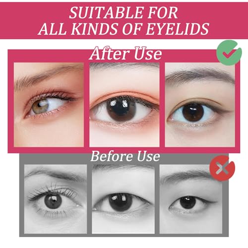 480Pcs Eyelid Tape Invisible Double Eyelid Lifter Strips
