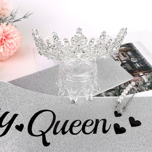 Birthday Queen Sash and Crown Set for Women