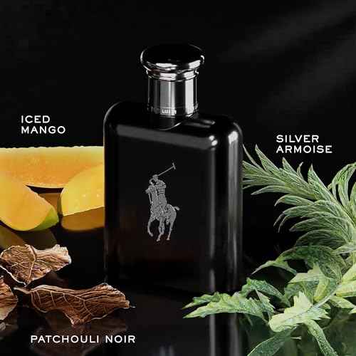 Ralph Lauren - Polo Black Eau de Toilette - Men's Cologne Trio Set ($124 Value) - Full Size, 4.2 Fl Oz, Travel Size, 1.35 Fl Oz & Deodorant