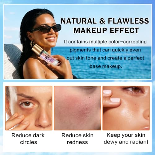 AIUEO 3-in-1 Color Correcting Primer SPF 50 - Oil Control & Hydrating