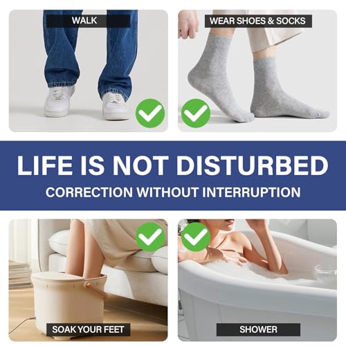 Ingrown Toenail Treatment-Patch(10pcs), Ingrown Toenail Corrector(Titanium Alloy), Ingrown Toenail Removal Kit, Cuttable Applicable for Any Nail Size, Nail Repair for Finger and Foot, Reusable