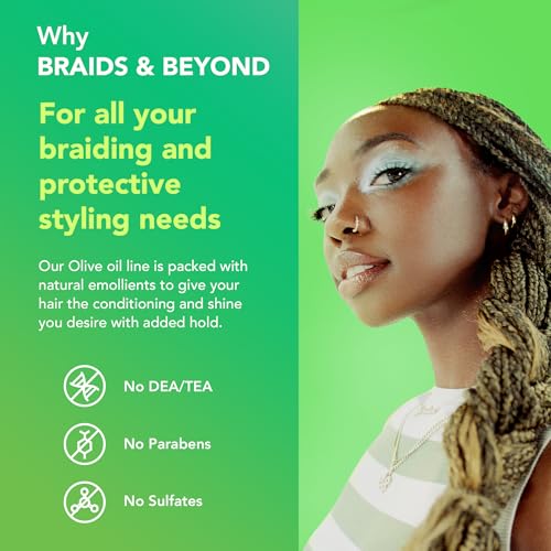 Eco Style Braids & Beyond 5-N-1 Styling Foam, Moisturizes & Seals