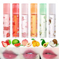 Moisturizing 6 Pcs Roll-on Lip Oil Set Fresh Lip Glaze Transparent Colorless Moisturizing Lip Lotion Hydrating Lip Oil Set for Lip Care (#4)