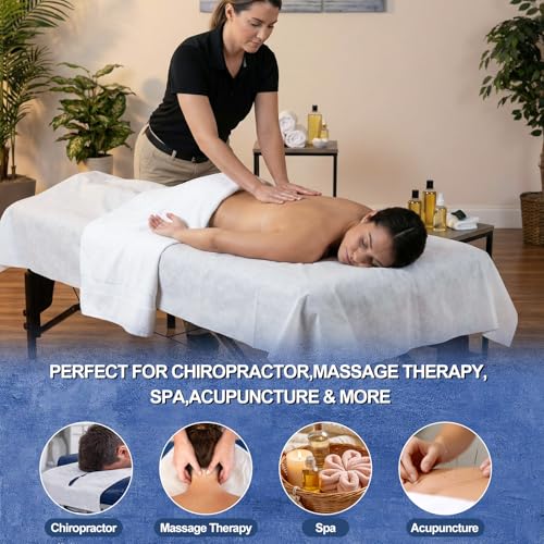 87x40 Disposable Massage Table Sheets 50/Roll Non-woven