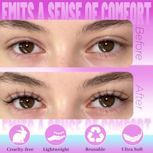 Losha Manga Lashes - 7 Pairs Natural Anime Style Eyelashes