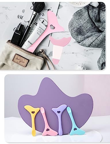 Eye Makeup Stencil Kit - Eyeliner, Eyeshadow & Mascara Guide Tool