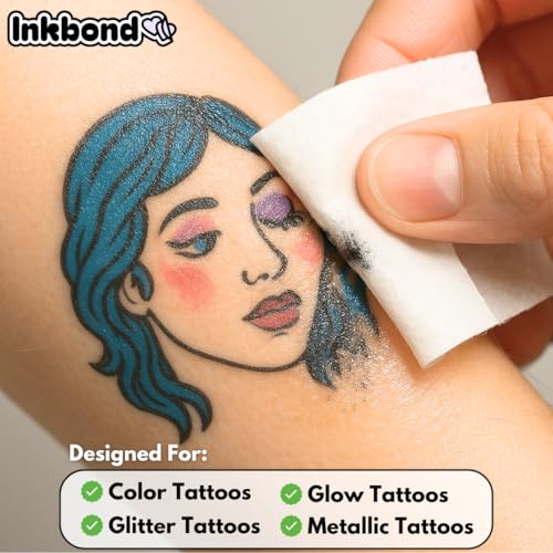 Temporary Tattoo Removal Wipes ? Fast, Gentle, Skin-Safe ? Removes Any Temporary Tattoo in Seconds