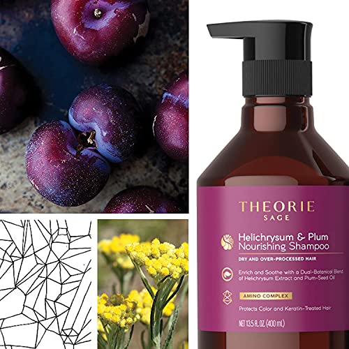 Theorie Sage Helichrysum & Plum Nourishing Shampoo 400ml