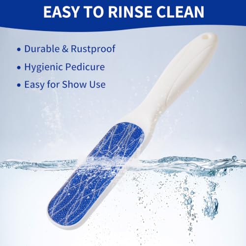 Diodiva Nano Glass Foot File - Double-Sided Heel Scraper & Callus Remover
