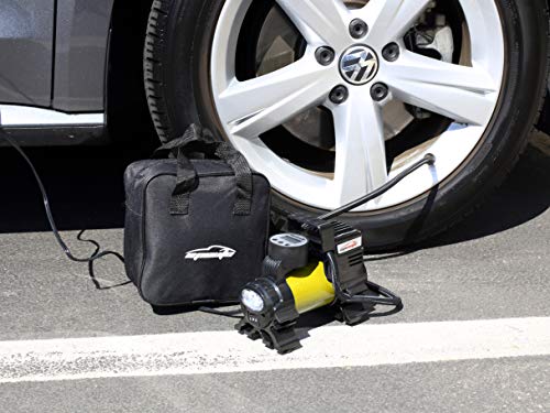 epauto 12V DC Portable Air Compressor Pump, Digital Tire Inflator