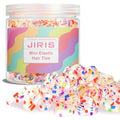 1000pcs Mini Clear Hair Rubber Bands - Soft, Durable Hair Ties for Kids
