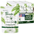 1000 Count Soft & Absorbent Bulk Cotton Balls - 10 Pack, Made in USA
