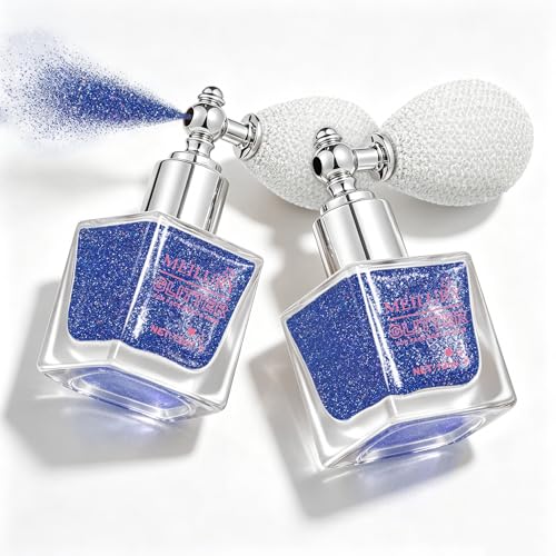 Holographic Glitter Spray Powder – Hair & Body Shimmer (2 Pack)