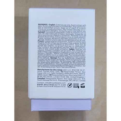 BR?UN HY - Control Hyaluronic Aqua Solution Ampoule - A Korean Serum Booster for Face to Use as a Skin Care Serum 1.18 fl.oz