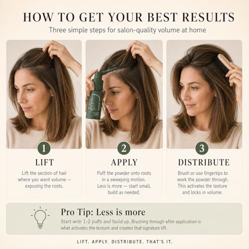 Root Lifting Powder for Volume & Texture - Talc Free