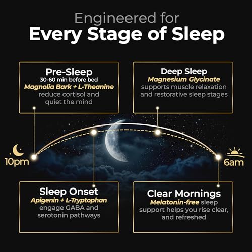 Earth Elixir Melatonin-Free Sleep Aid | Magnesium & L-Theanine