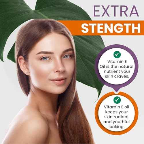 Dr Joe Lab Vitamin E Oil Full Spectrum for Skin, Hair, Face, Liquid Vitamin E Body Oil Pure Natural Cold Pressed, Moisturizes & Nourishes, Non-GMO - 32 Oz