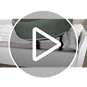 Massage Headrest for Bed - Adjustable Face Cradle (6-17" Mattress)