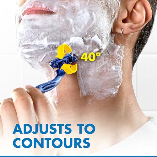 Gillette Sensor3 Comfort Men's Disposable Razors, 12 Razors