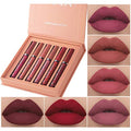 BestLand 6Pcs Matte Liquid Lipstick Set - Long-Lasting & Waterproof